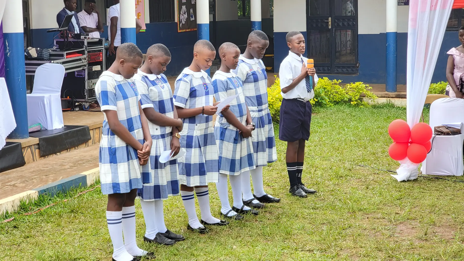 Leavers celebration at school