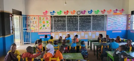 Well-furnished classrooms